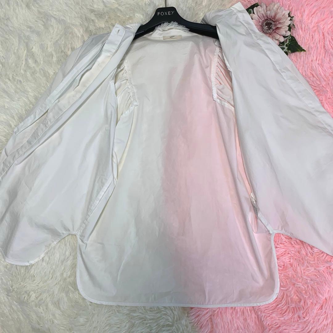 専用♡yori【2021年 完売モデル/ボウタイ◆リボンパフスリーブブラウス】