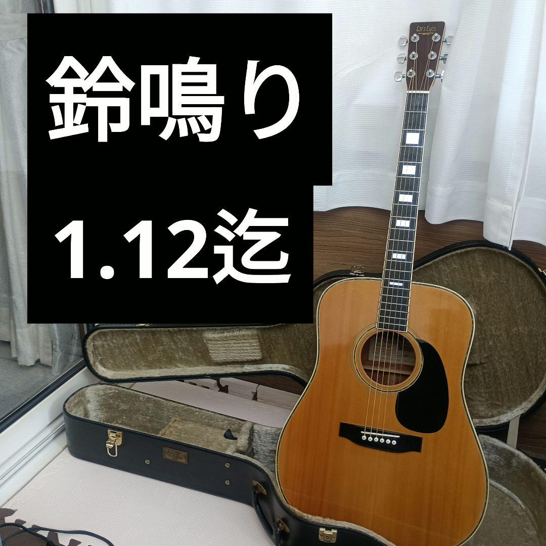 1/12迄値下げ ！CAT‘S EYES TCE-35単板 鈴鳴りの音