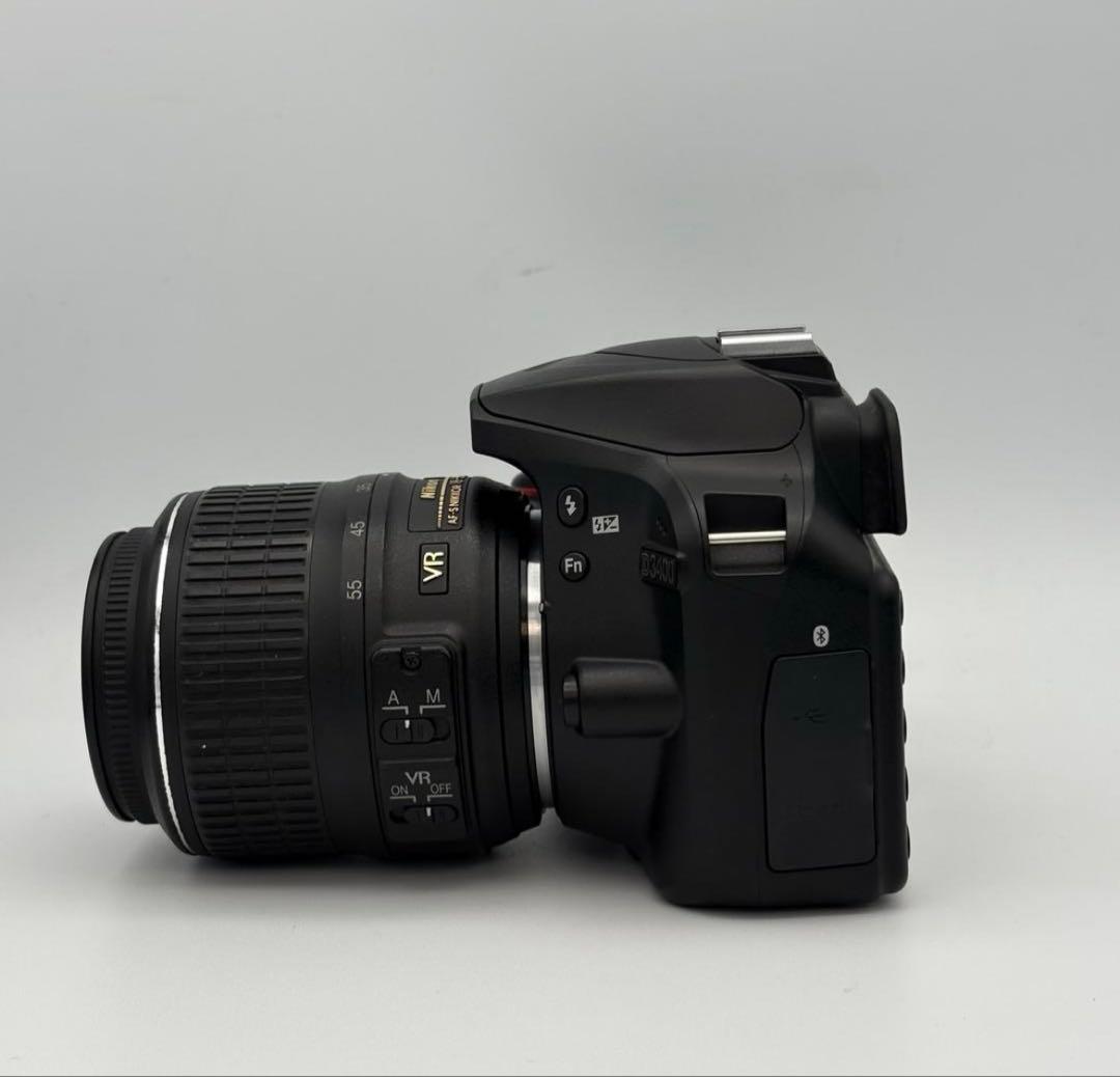 【Nikon D3400+18-55mm｜軽量一眼レフ】