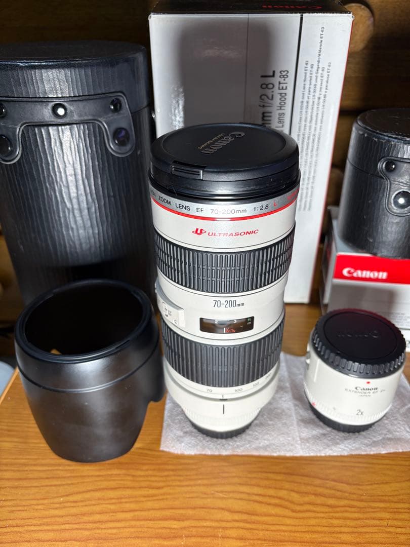 美品EF70-200mm F2.8L IS USM＋Extender EF 2x