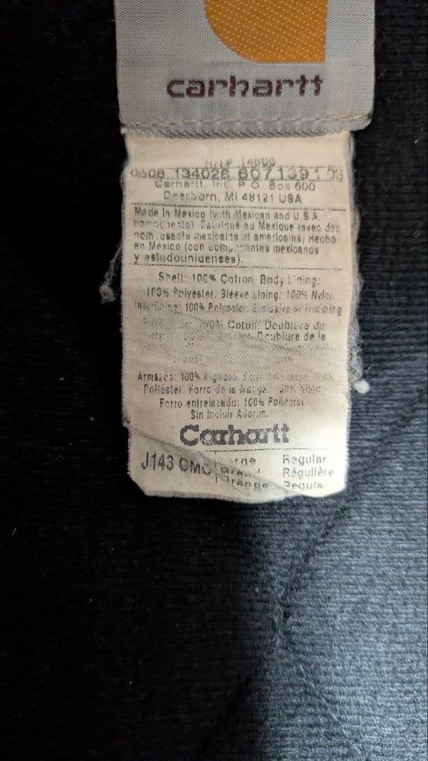 Carhartt　リアルツリー　アクティブジャケット