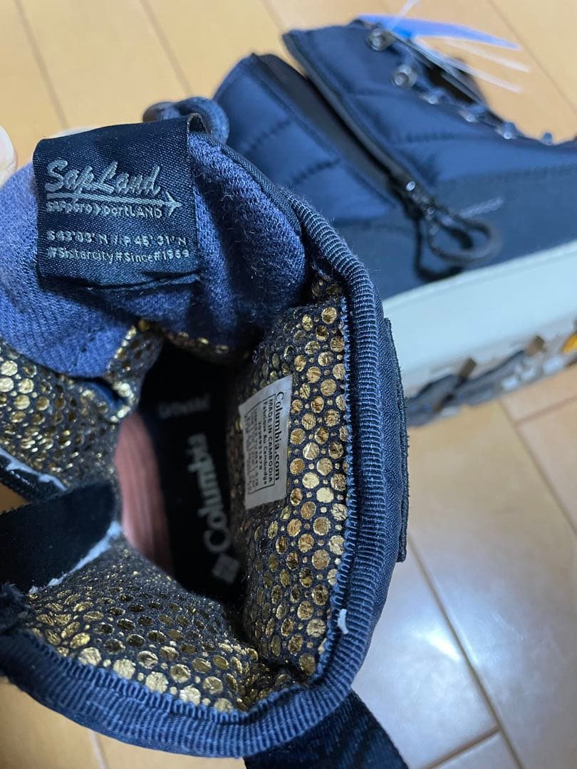 ★コロンビアColumbia サップランド ネイビー 24cm新品未使用タグ付★