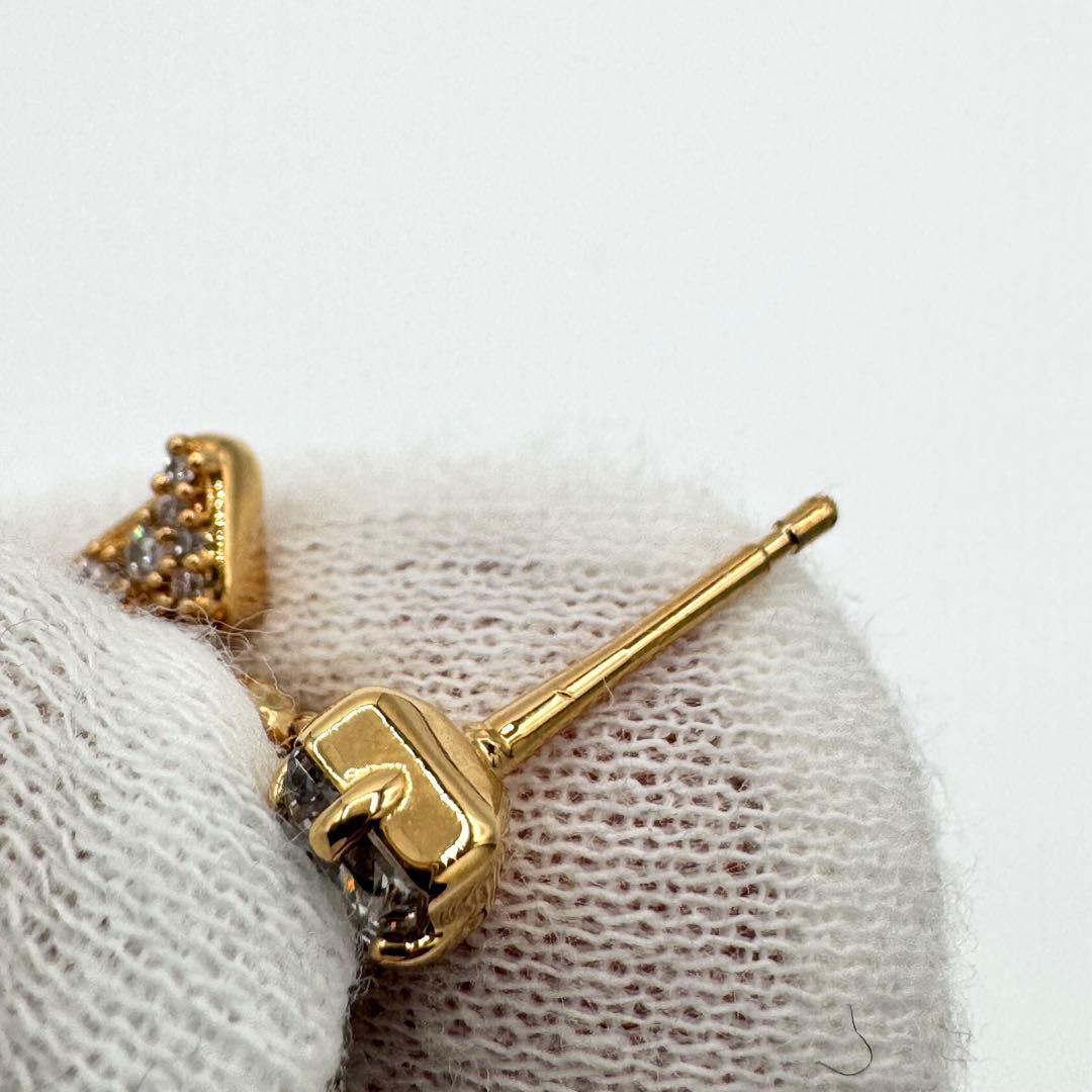 美品/希少✨ルイヴィトン M01844　レディLV ピアス ゴールド メタル