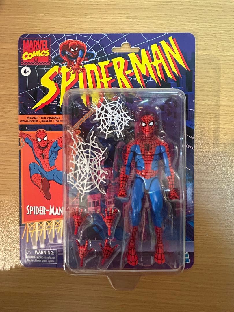マーベルレジェンド　レトロパッケージ　スパイダーマン