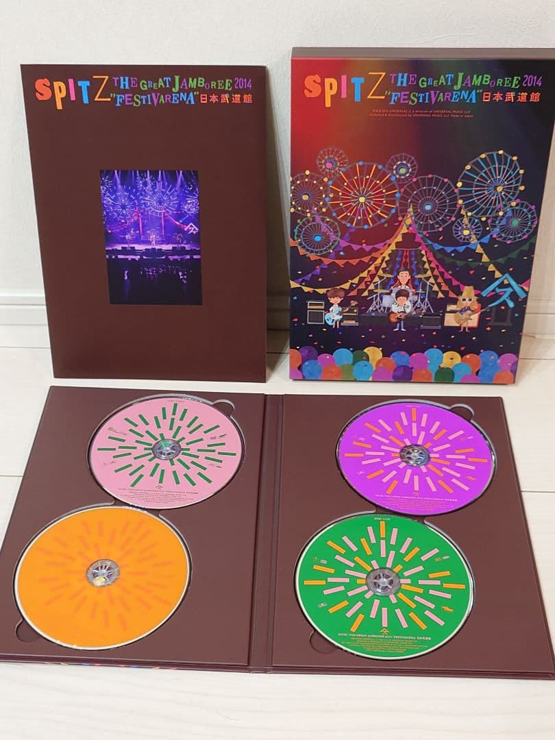 スピッツ　SPITZ THE GREAT JAMBOREE 2014 DVD