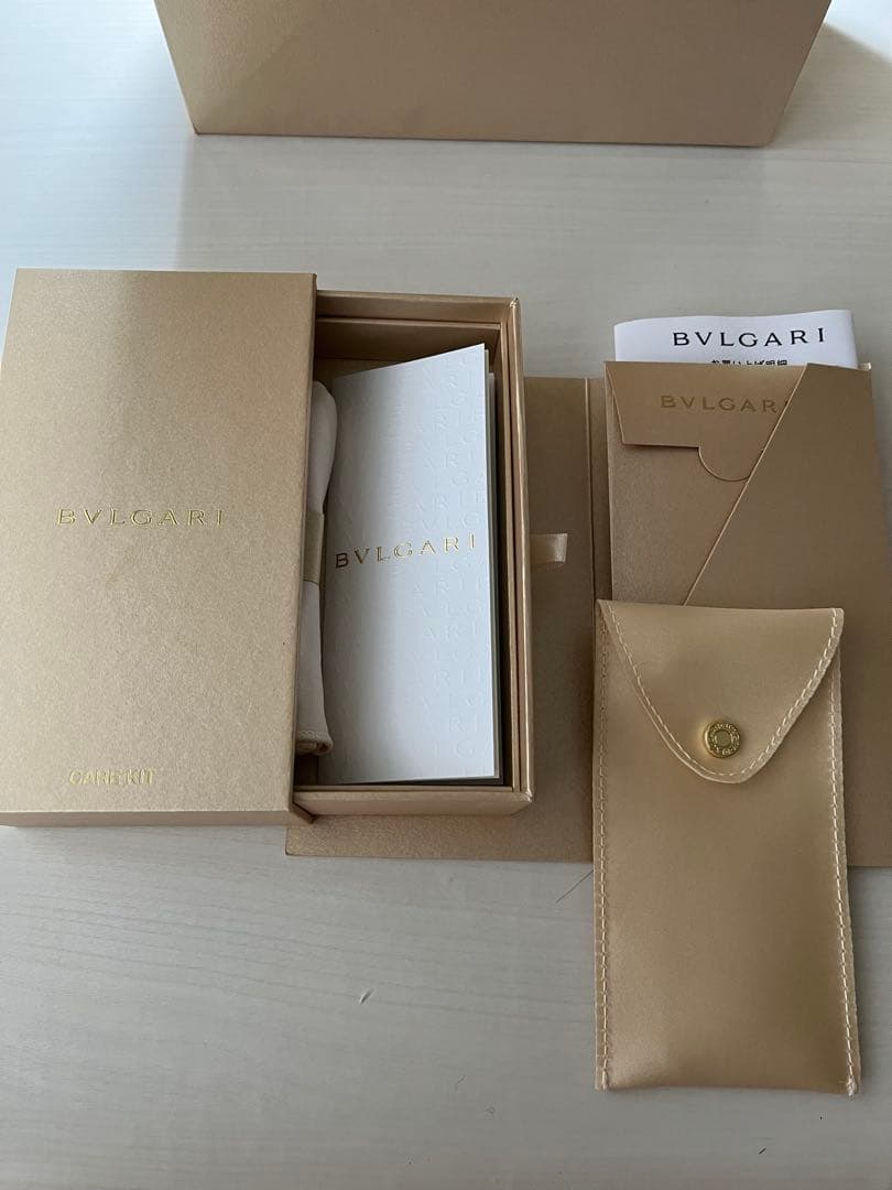 美品 BVLGARI セルペンティ PG リング Mサイズ51-53 ダイヤ