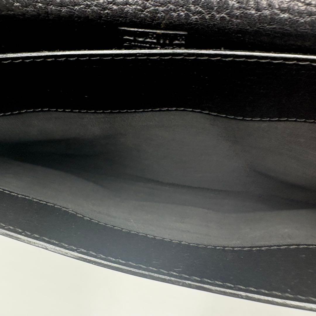 【良品✨】LOEWE ロエベ　ハンドバッグ　ビジネスバッグ　アナグラム　鍵　黒