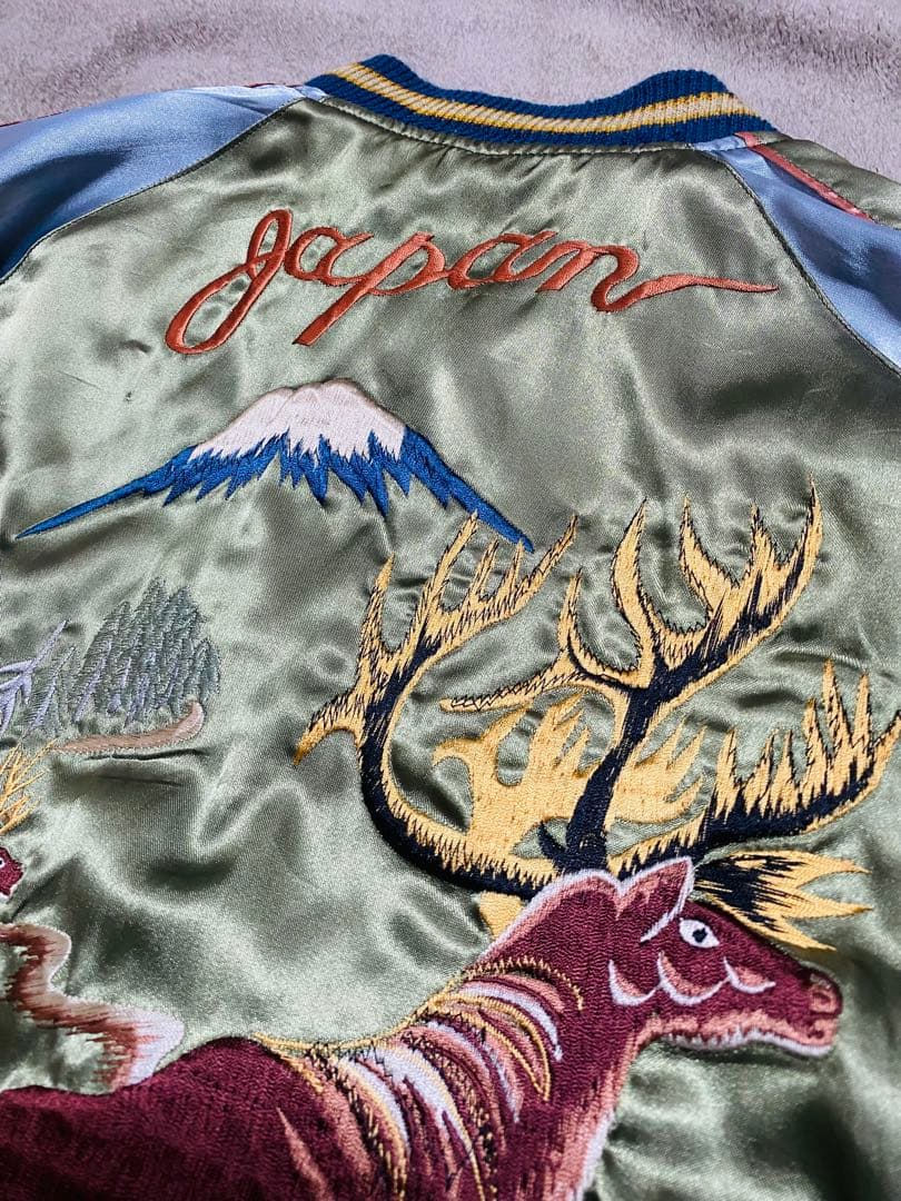 テーラー東洋 日本限定　スカジャン　サテン unisex ２面用 vintage