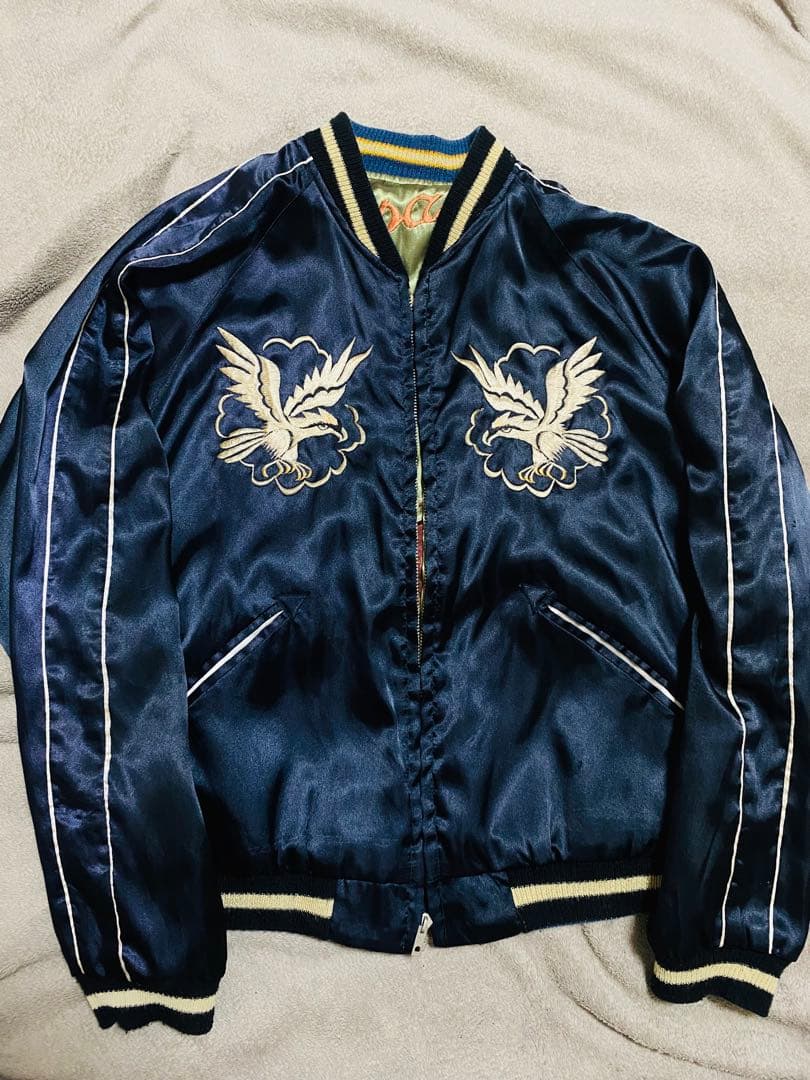 テーラー東洋 日本限定　スカジャン　サテン unisex ２面用 vintage