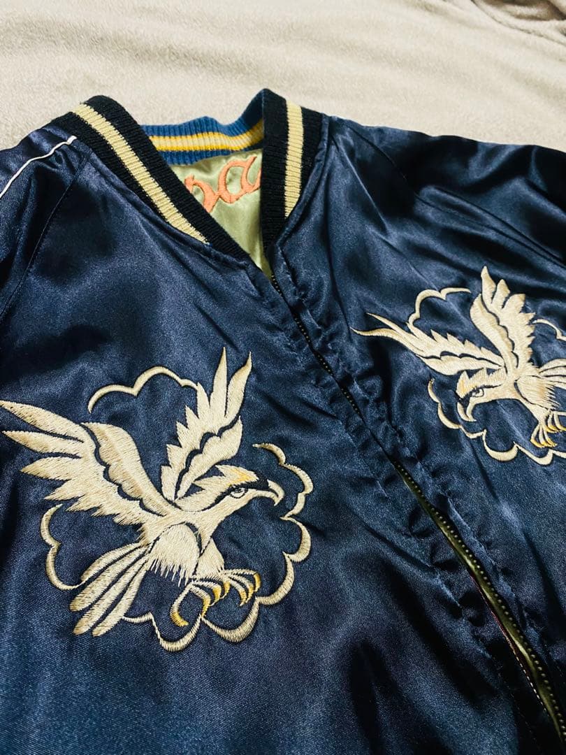 テーラー東洋 日本限定　スカジャン　サテン unisex ２面用 vintage