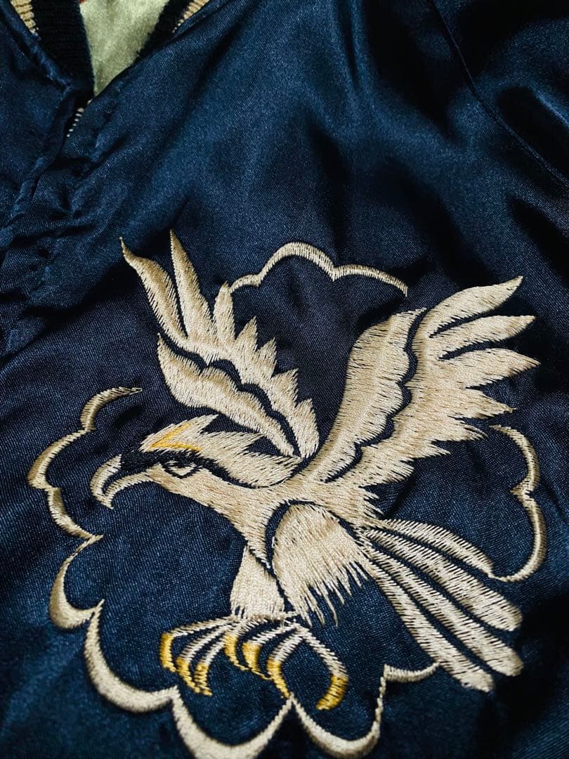 テーラー東洋 日本限定　スカジャン　サテン unisex ２面用 vintage