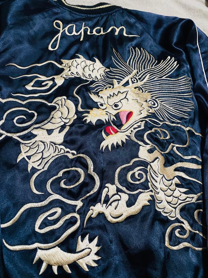 テーラー東洋 日本限定　スカジャン　サテン unisex ２面用 vintage