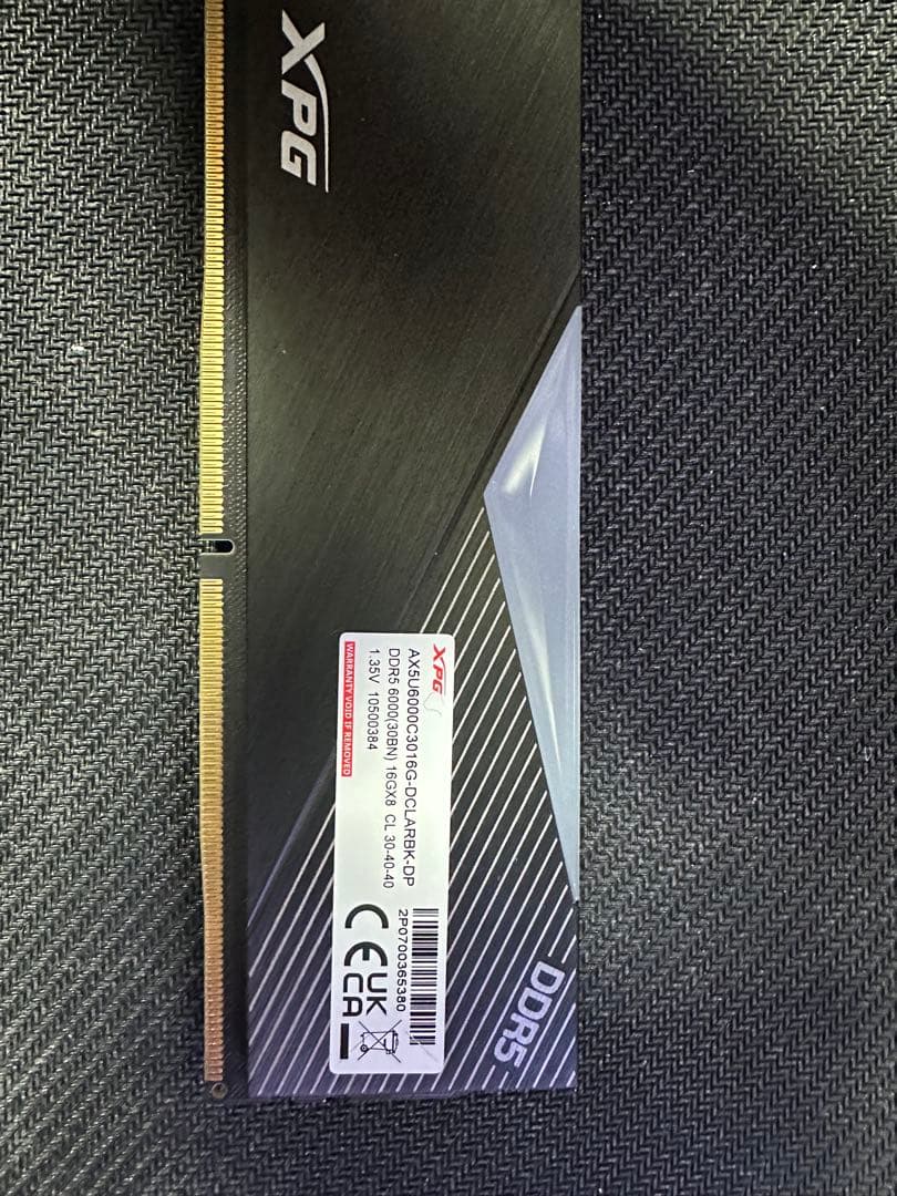 DDR5 メモリー 16gb 1枚 美品