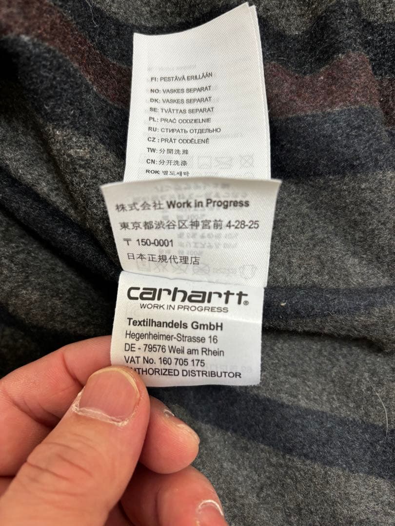 Carhartt wip デトロイトジャケット　ダークブラウン