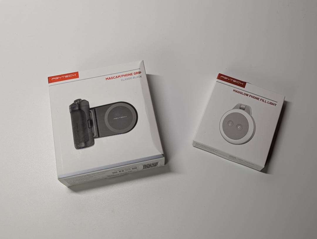 【美品】PGYTECH MagCam Phone Gripとフィルライトセット