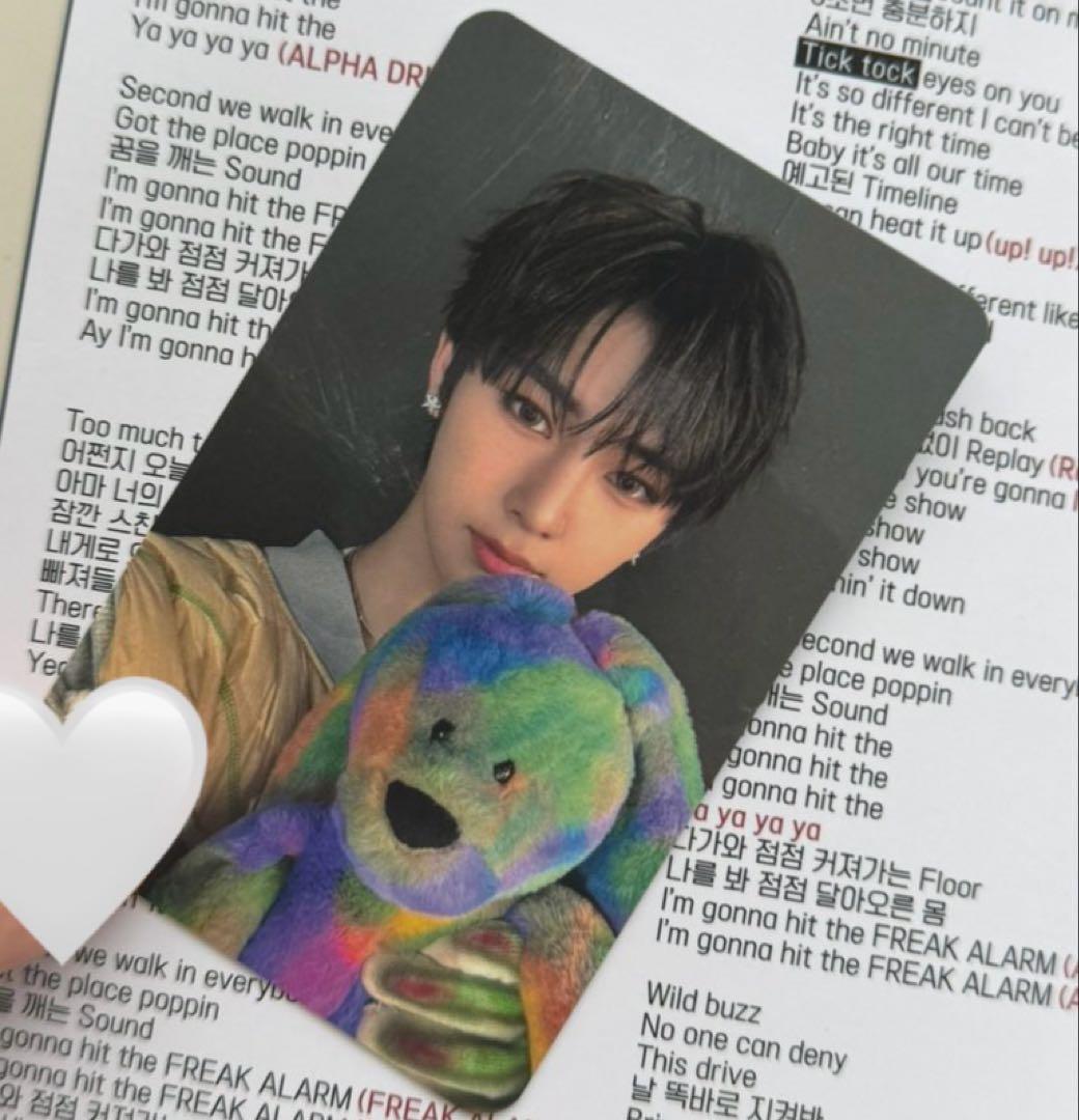 Alphadriveone ALD1 4週目 アンシン サノク トレカ 韓国