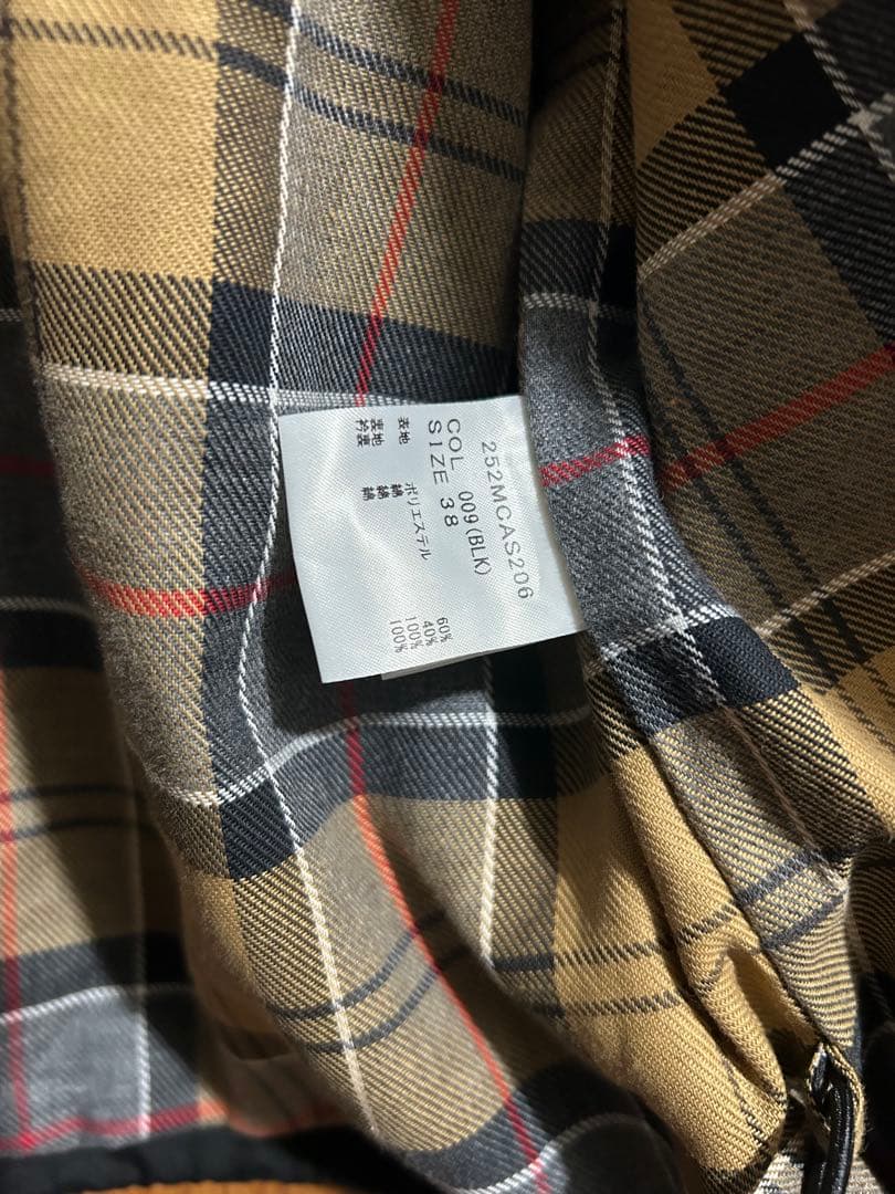 【最終値下】Barbour バブアー　25年モデル　ブラック　38 ノンワックス