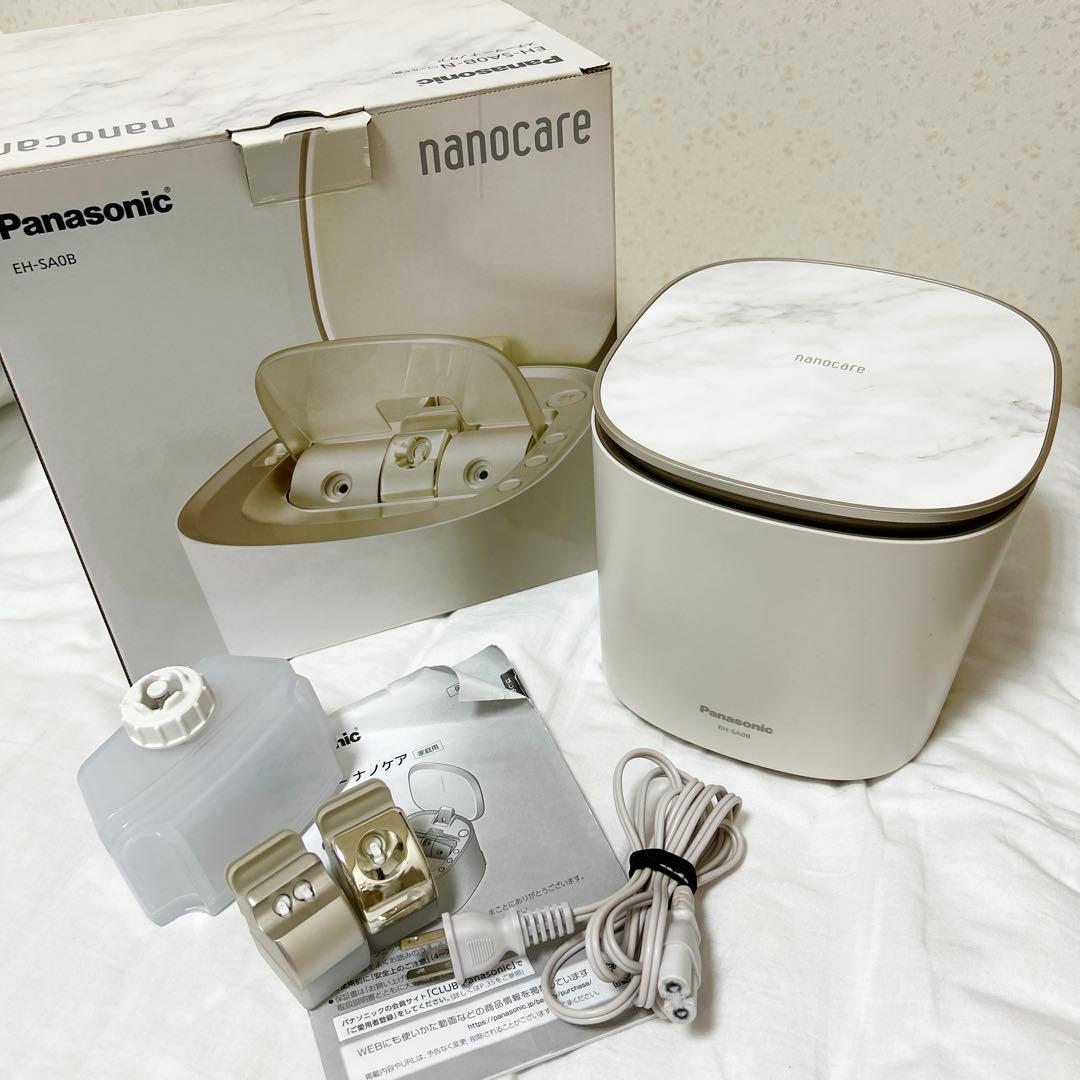 【美品】Panasonic スチーマーナノケア　EH-SAOB