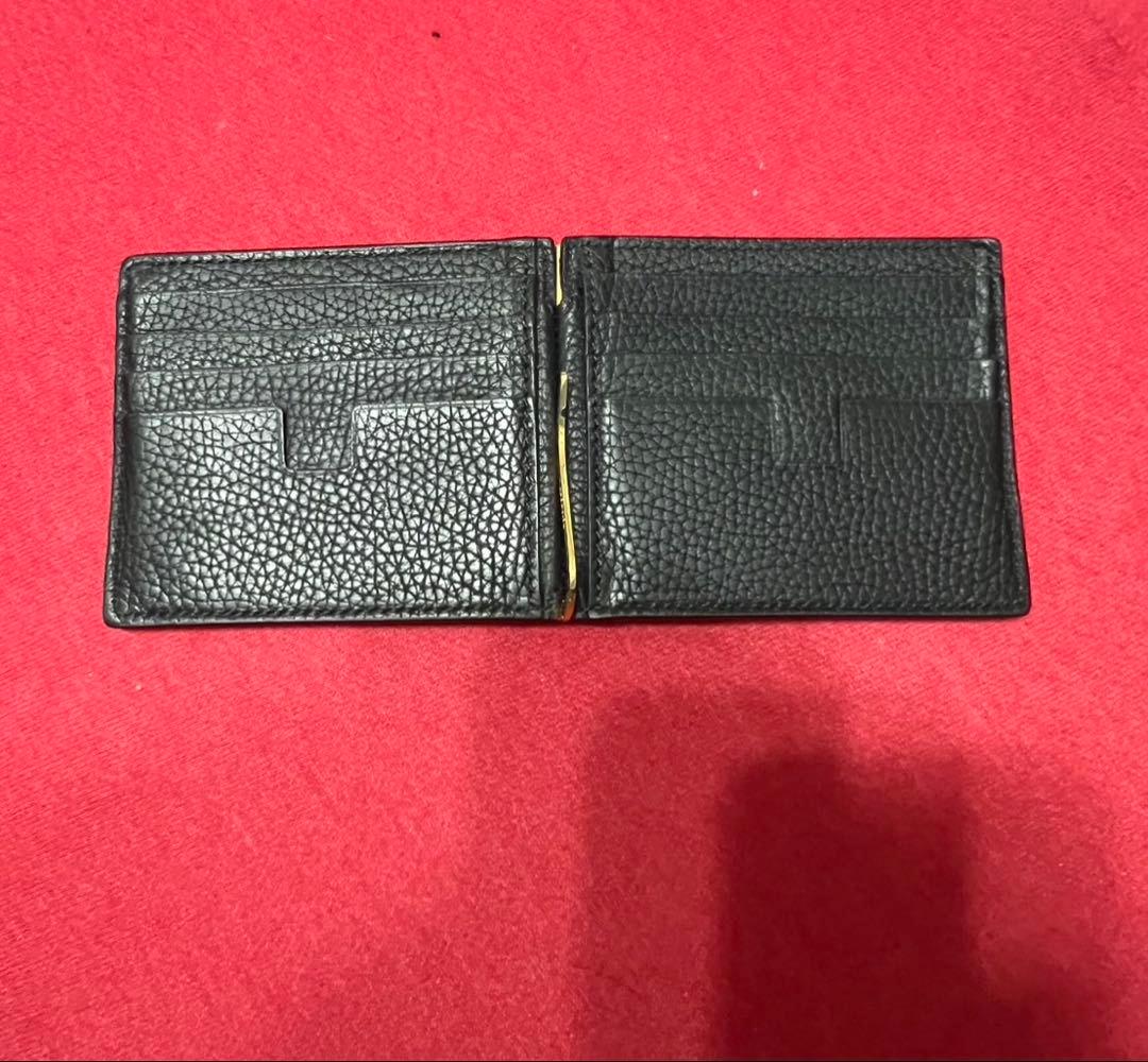 【24時間限定価格！】TOM FORD トムフォード　マネークリップ　折り財布
