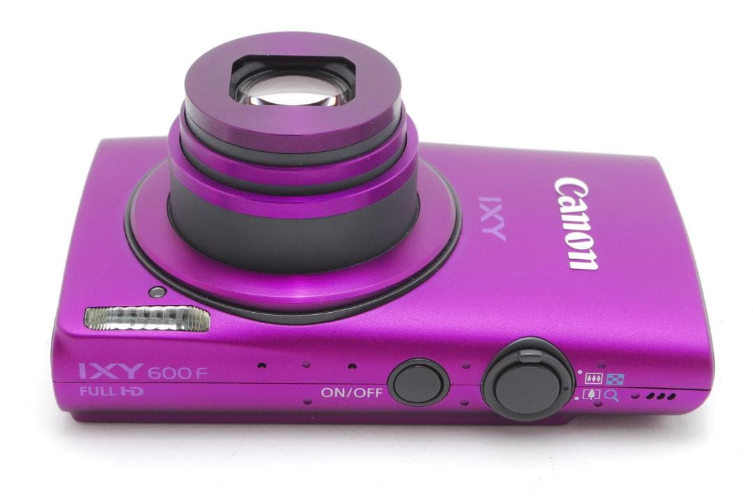 【美品】Canon IXY 600F パープル 本体と付属品 動作確認済み