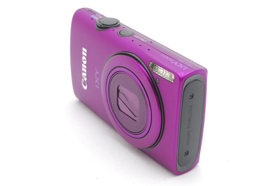 【美品】Canon IXY 600F パープル 本体と付属品 動作確認済み