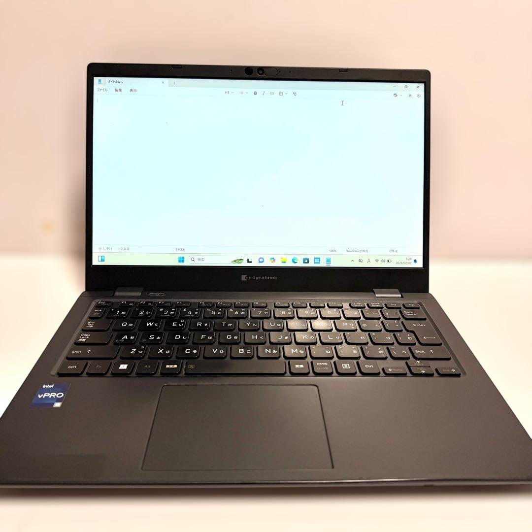 美品 バッテリー容量99％ dynabook G83/LW 2024年製 第