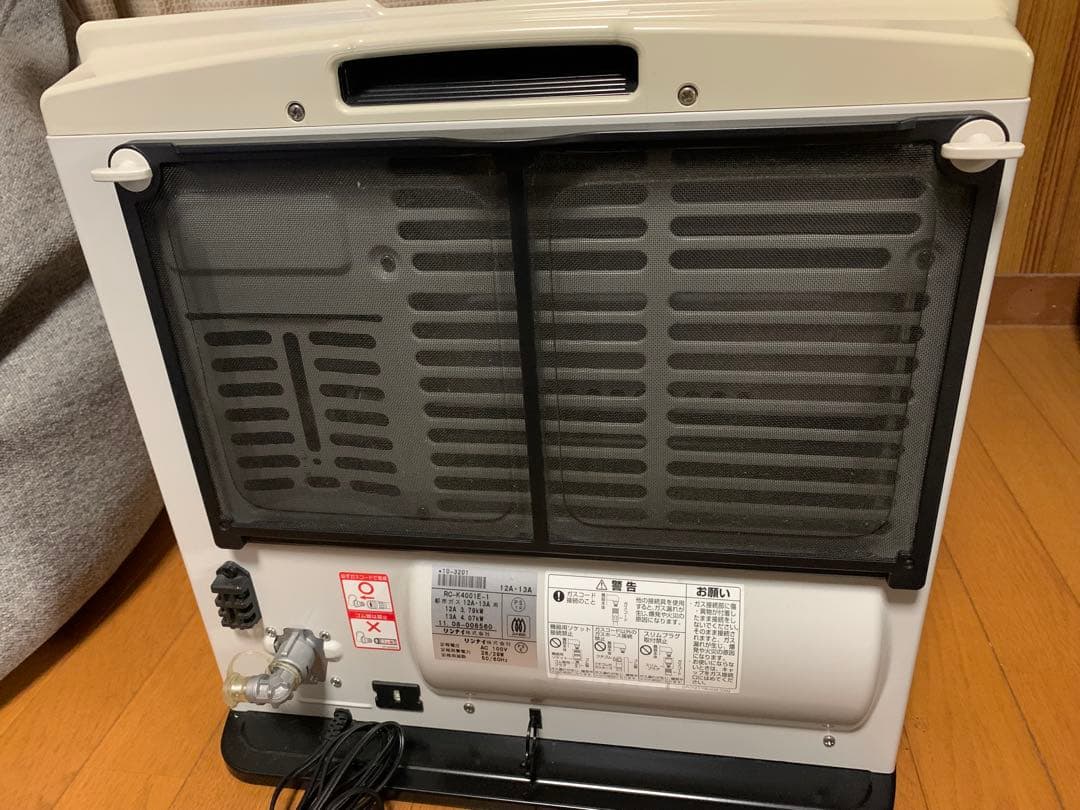 OSAKA GAS ガスファンヒーター シルバー