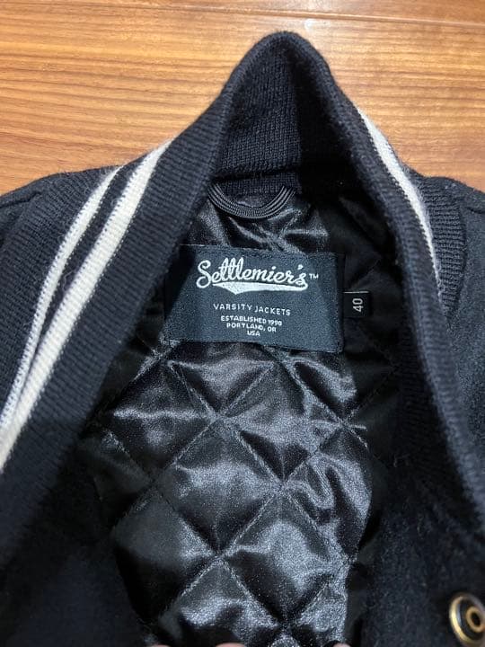 SETTLEMIERSセトルマイアーズLEATHER SLVARSITY