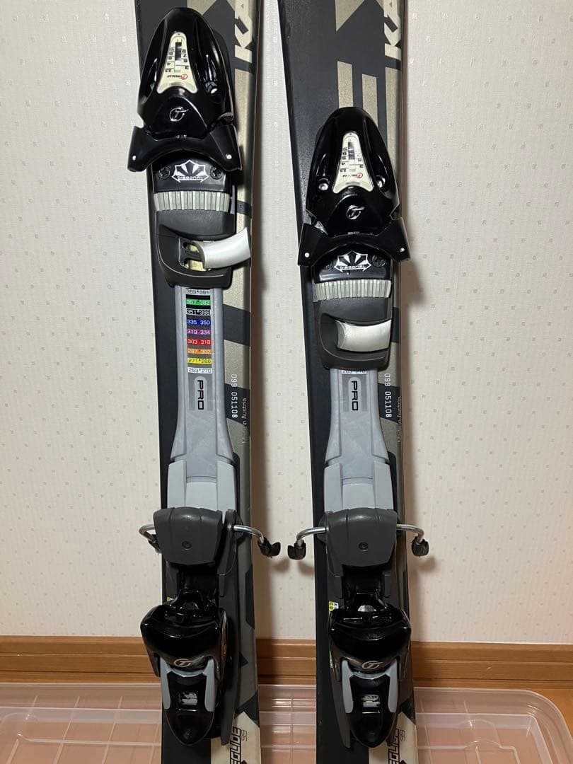 ケスレー　KASTLE ショートスキー　ツインチップ