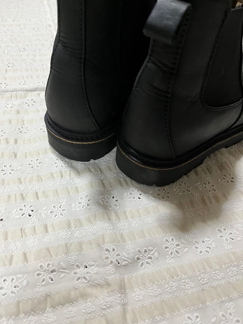 ビルケンシュトック スタロン サイドゴア チェルシーブーツ 24cm レザー黒