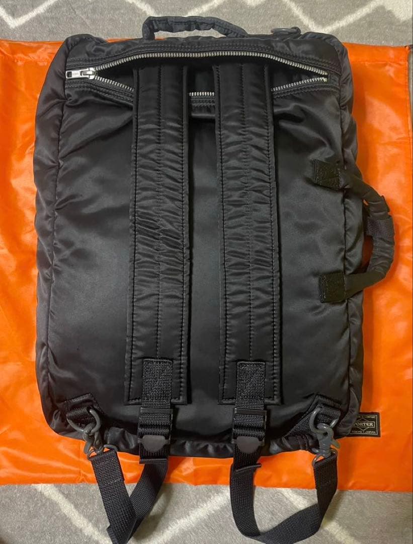 【美品】PORTER タンカー 3way ビジネスバッグ　ブラック　A4収納