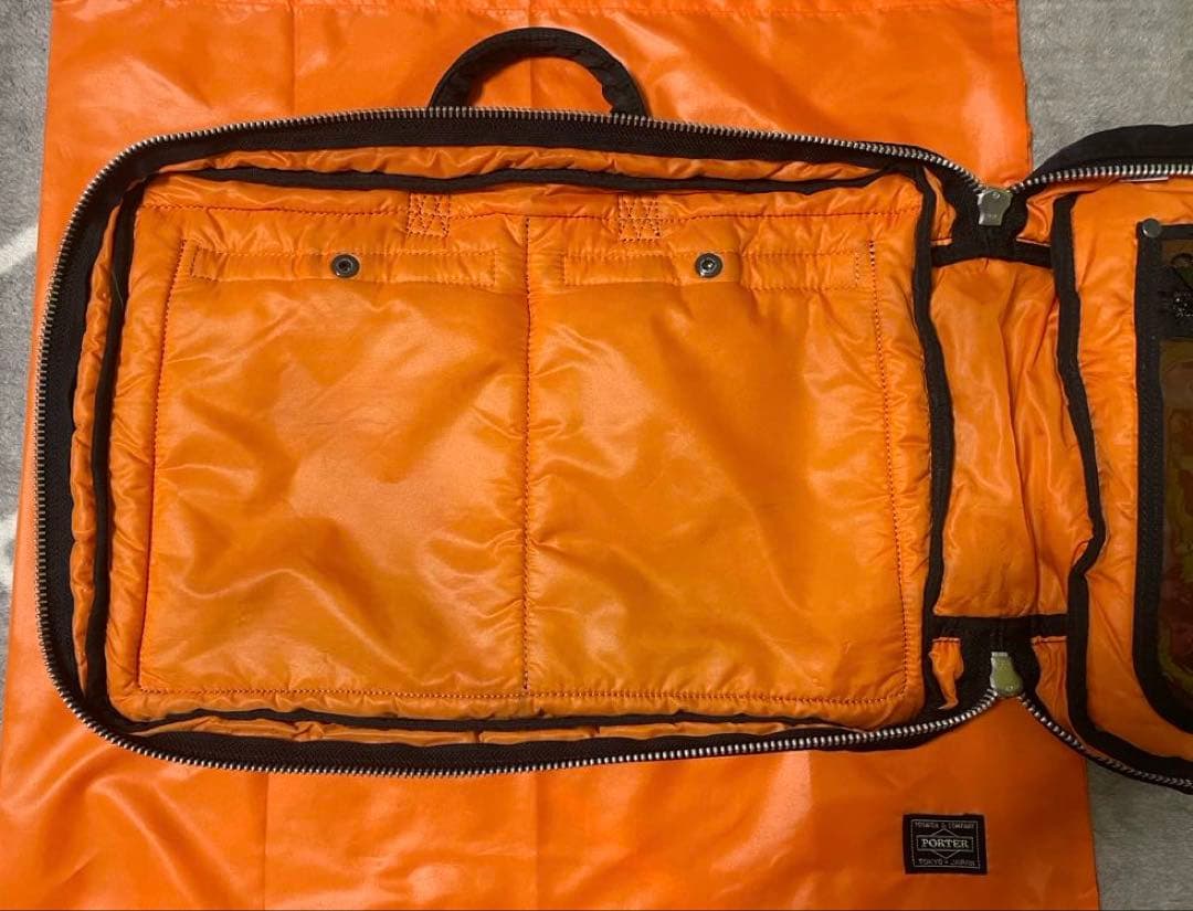 【美品】PORTER タンカー 3way ビジネスバッグ　ブラック　A4収納