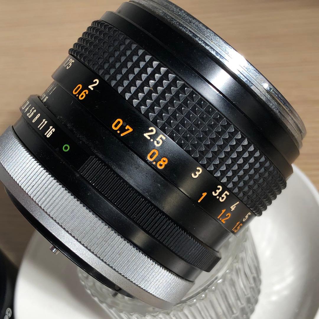 付属品付き　Canon 50mm f1.4 FDマウント