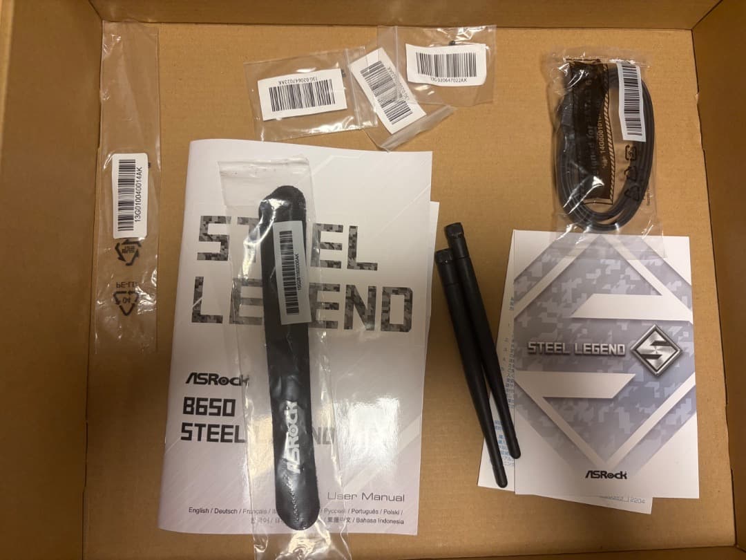 ASRock B650 STEEL LEGEND WIFI マザーボード