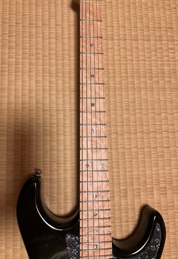 ギター Kino frawdit 22F SSH Ash/Flame Tochi Top