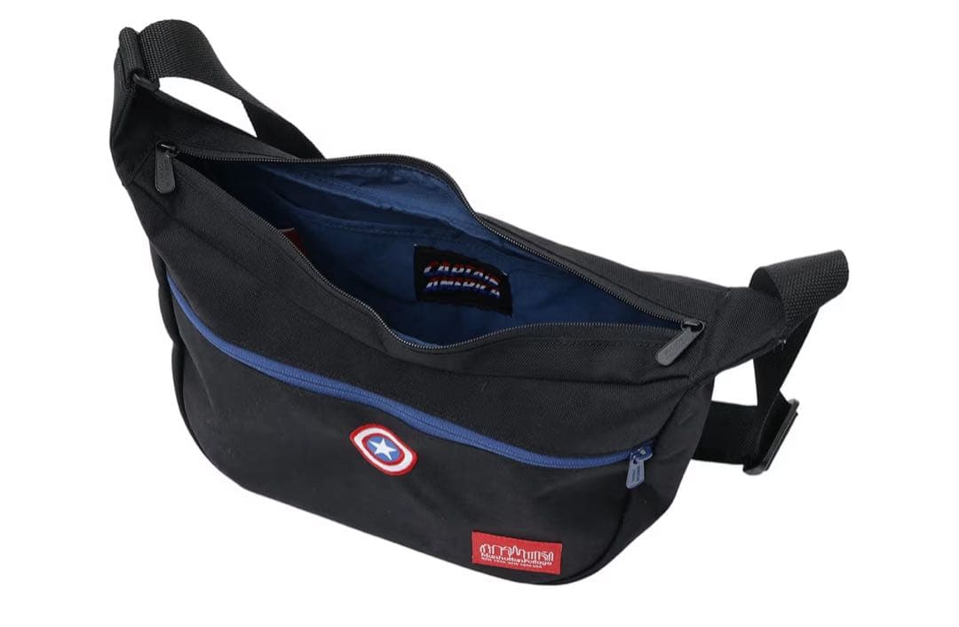 マンハッタンポーテージ　マーベル　キャプテンアメリカ　ショルダーバッグ