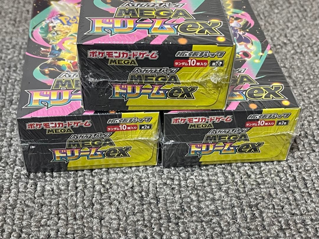 ポケモンカードゲーム MEGA ドリームEX 3個セット