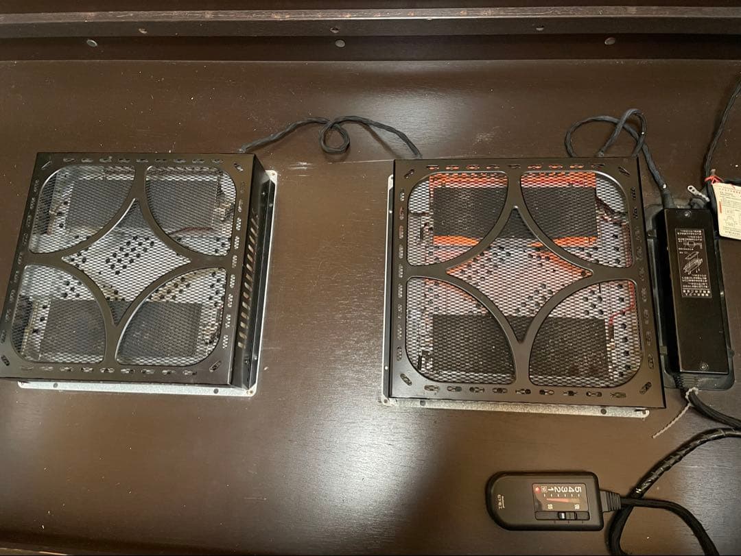 ナショナル掘座卓用ヒータMH9802 コントローラ説明書断熱板　掘こたつ堀こたつ