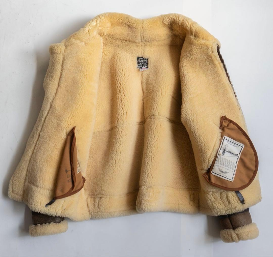 AVIREX【B-3 ムートンボンバージャケット】38 25110057