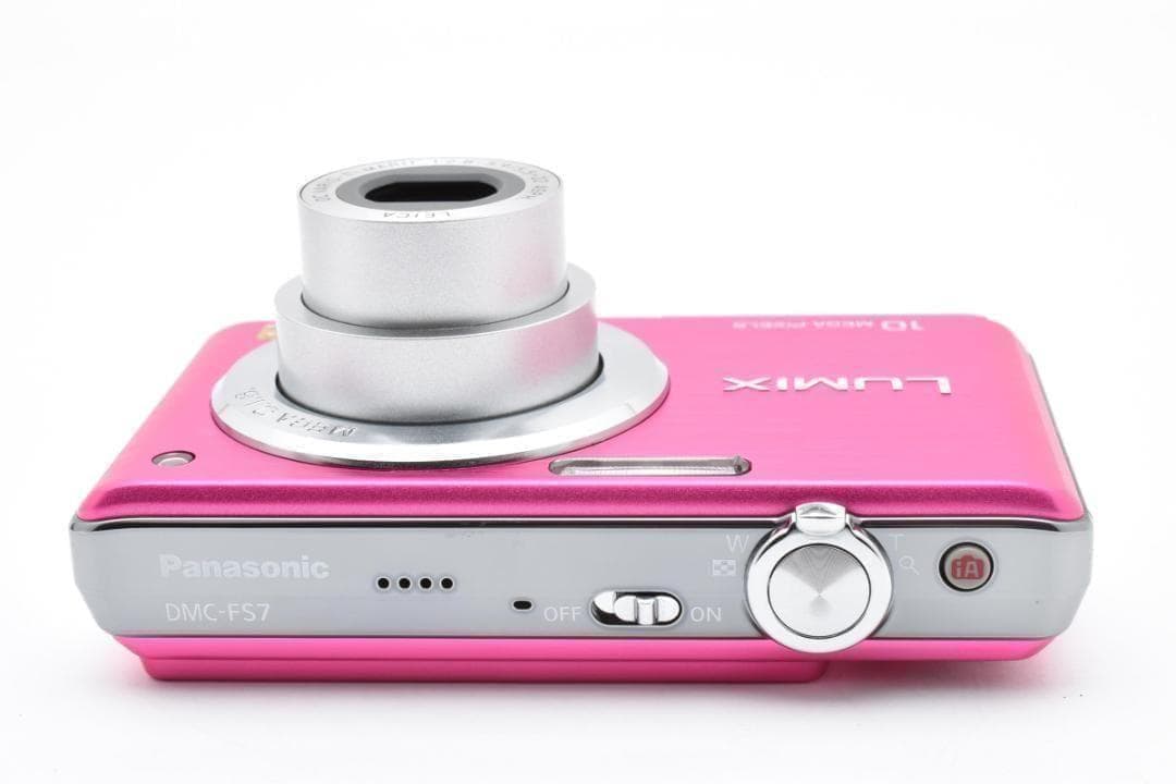 【お値下げ歓迎・美品】Panasonic LUMIX DMC-FS7 ピンク