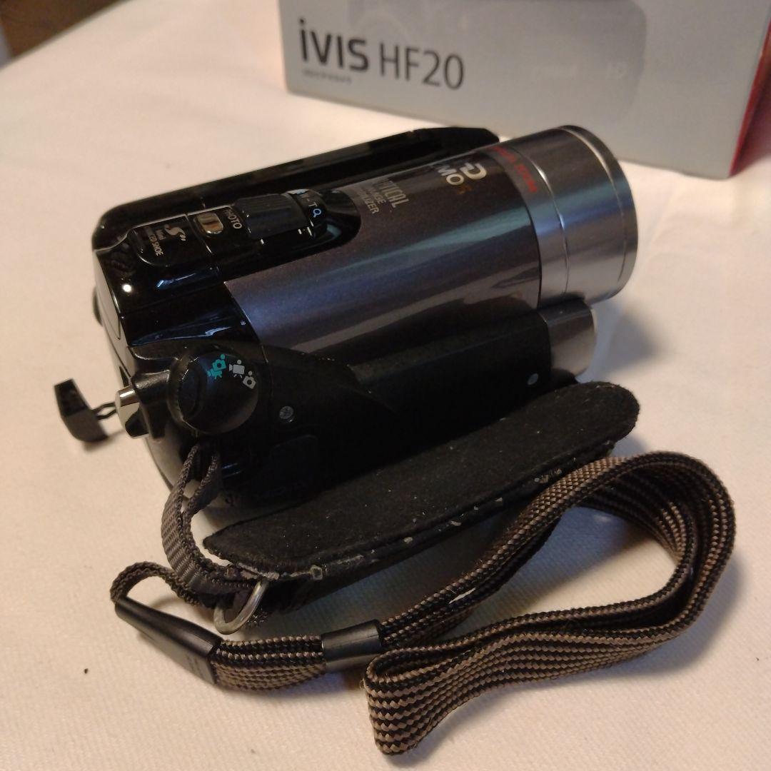 Canon iVIS HF20 ビデオカメラ 本体　動作確認済み　付属品完備
