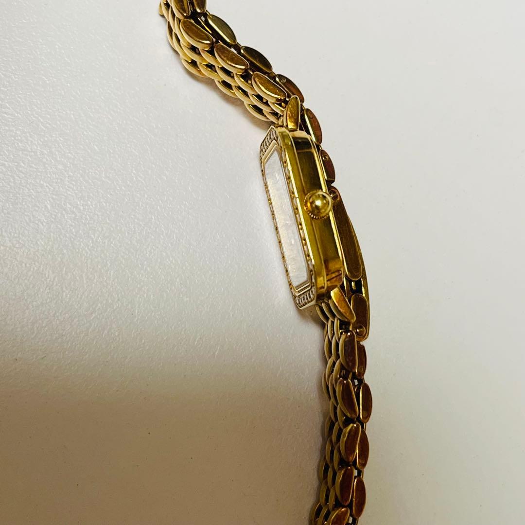 LONGINES ロンジン L6.112.7 K18 金無垢 ダイヤモンドベゼル