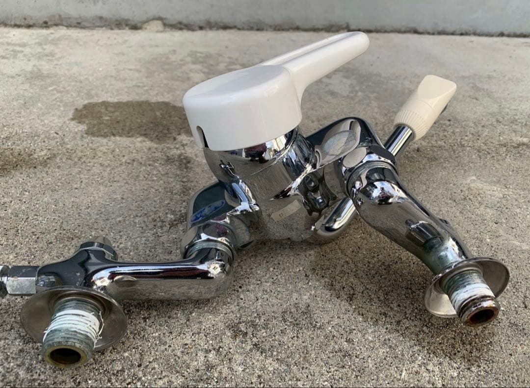 KVK カクダイ LIXIL SANEI シングルレバー混合水栓 ❶❷❸❹セット