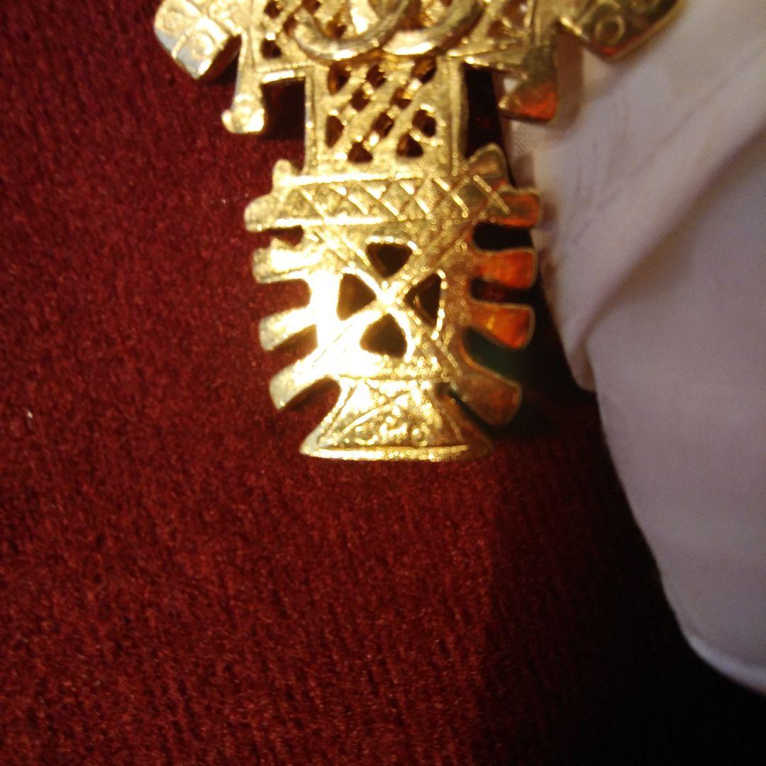 シャネルブローチレディースココマークアクセサリークロス風ゴールドヴィンテージ