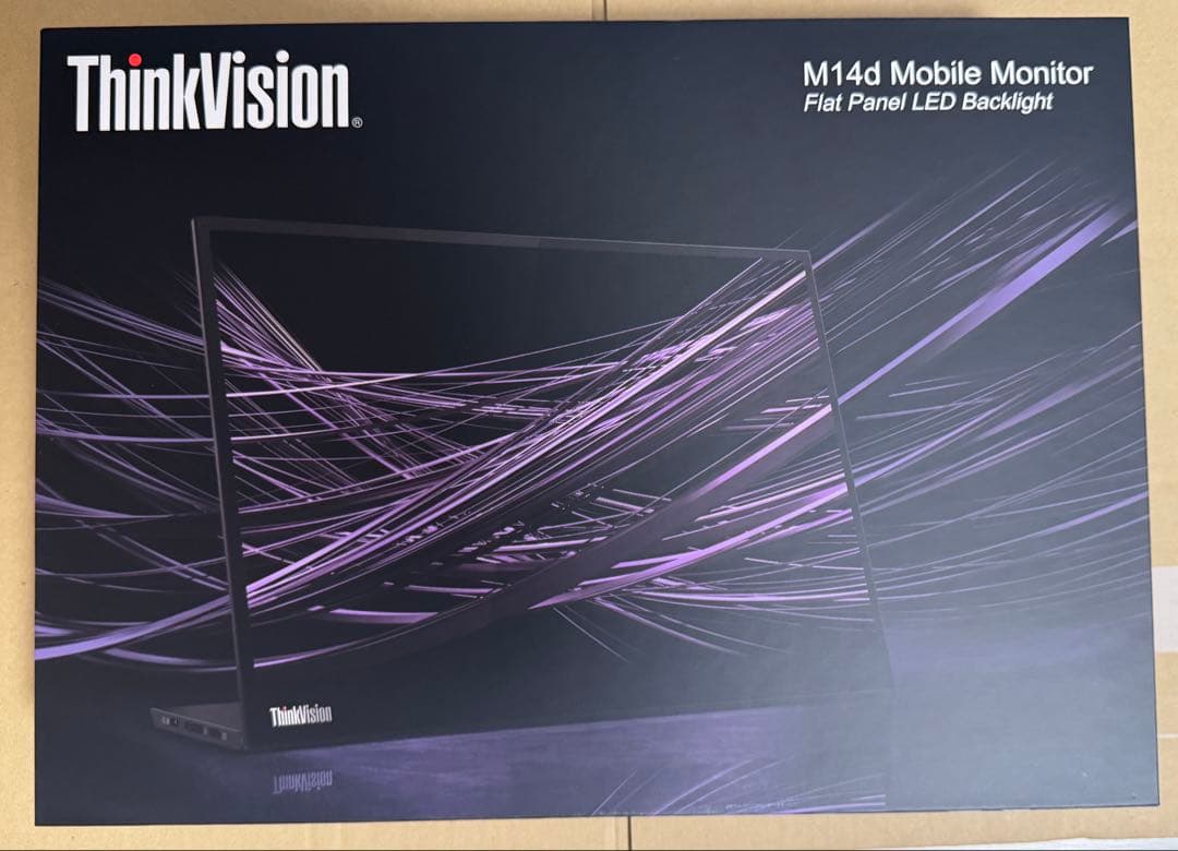 ディスプレイ・モニター本体 Lenovo ThinkVision M14d