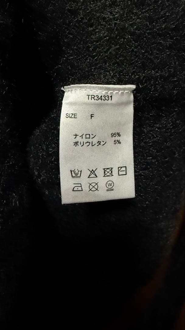 なーぴん THEREDTHREAD S fluffy knit tops