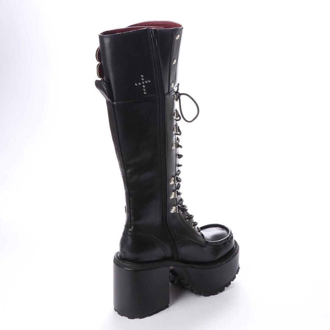 原宿店限定 YOSUKE 厚底レースアップブーツ パンク 地雷系