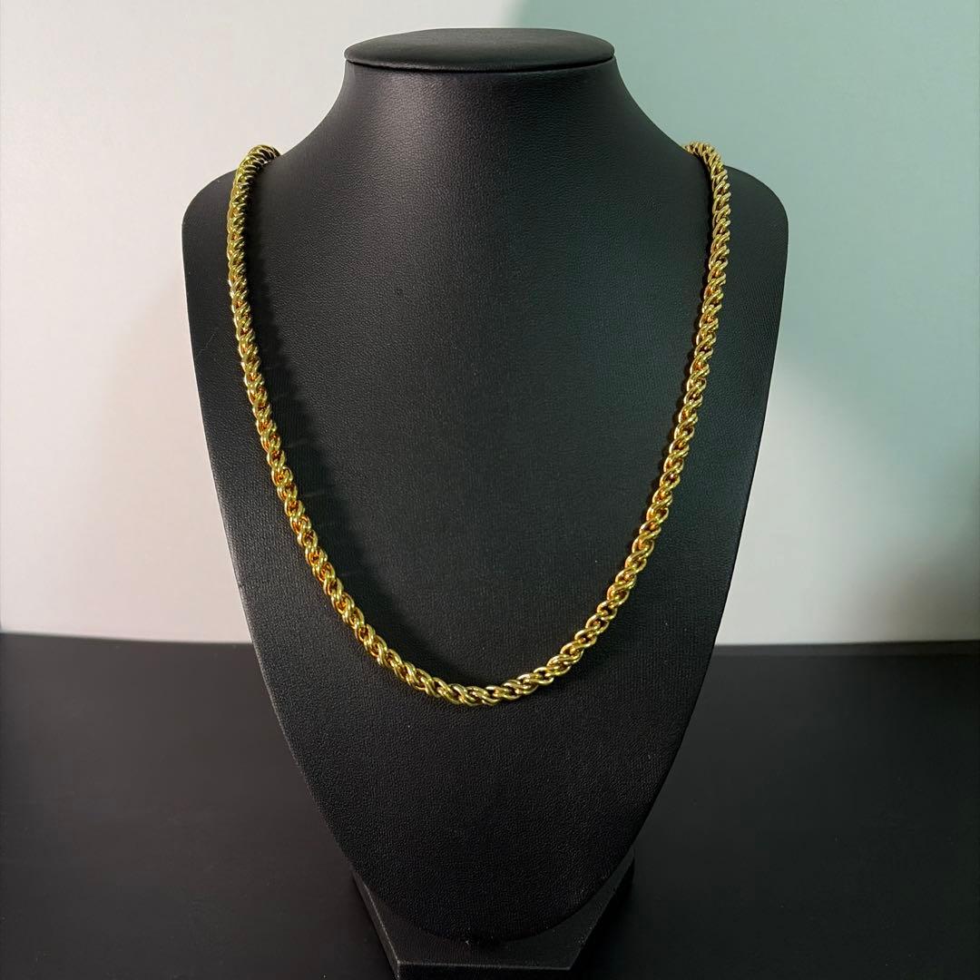 72ディオール　喜平風ゴールドチェーン