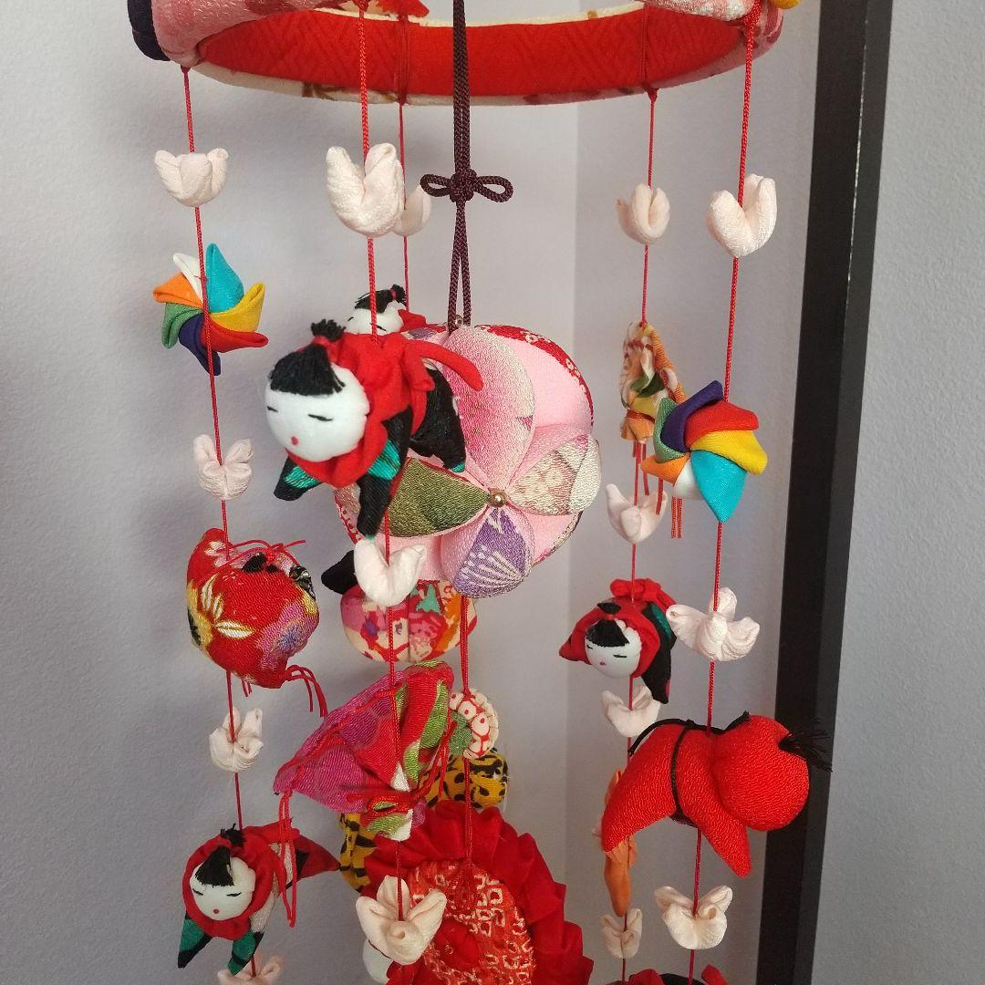 ちりめん細工 吊るし飾り 吊るし雛