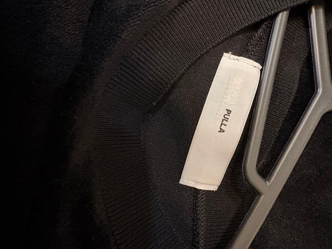 ＜TOGA PULLA＞ベロアワンピース　レイヤードデザイン ワンピース